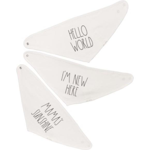 Rae Dunn Bandana Bibs - Picture 1 of 3